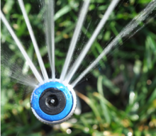 New pop up sprinkler head installation in Scottsdale Arizona