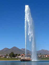 Your sprinkler system should look nothing like Fountain Hills' fountain